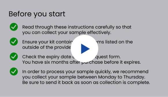collection instructions video